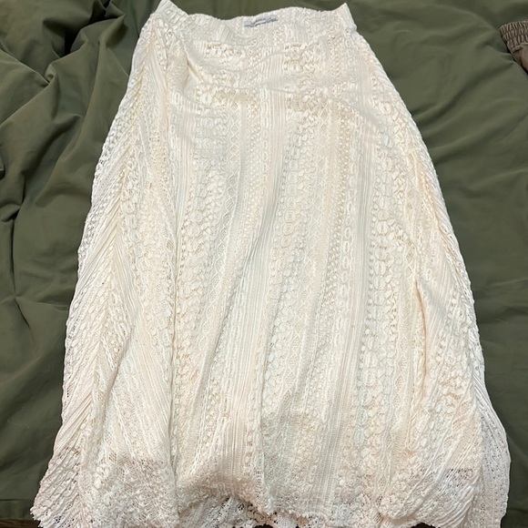 Zara Skirts Zara White Skirt Poshmark